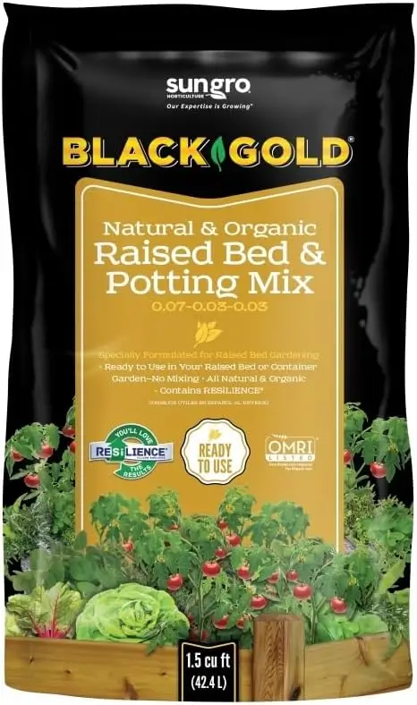 Black Gold Natural & Organic Raised Bed Mix