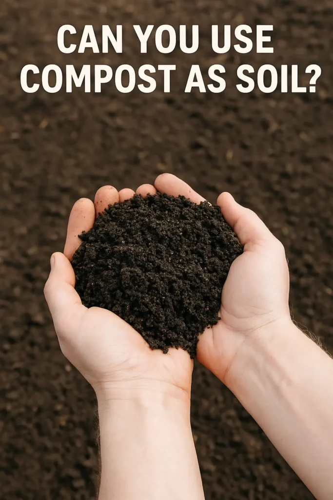 Can You Use Compost as Soil