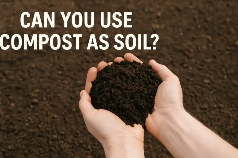 Can You Use Compost as Soil