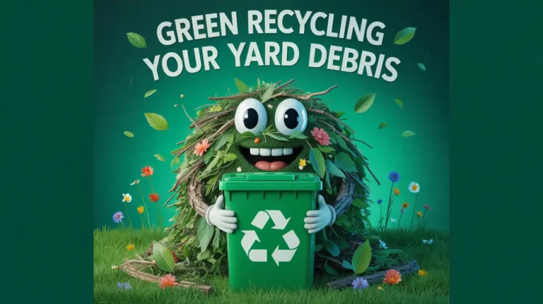 Green Recycling Your Yard Debris