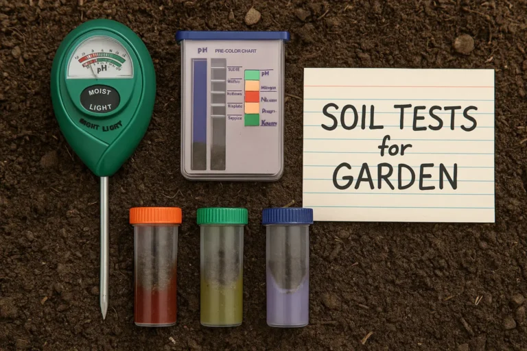 Soil Tests for Garden